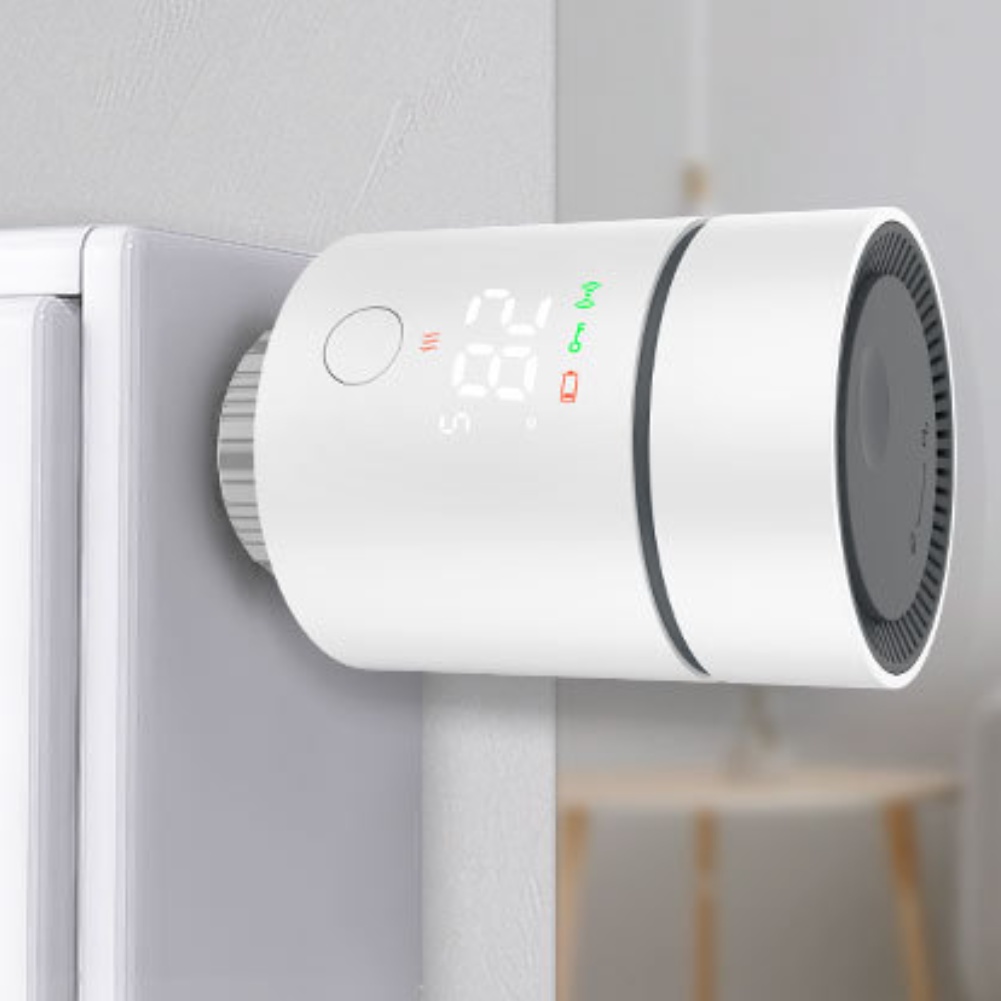Zigbee Radiator Thermostat Valve - Slimme temperatuurregelaar voor radiatoren, compatibel met