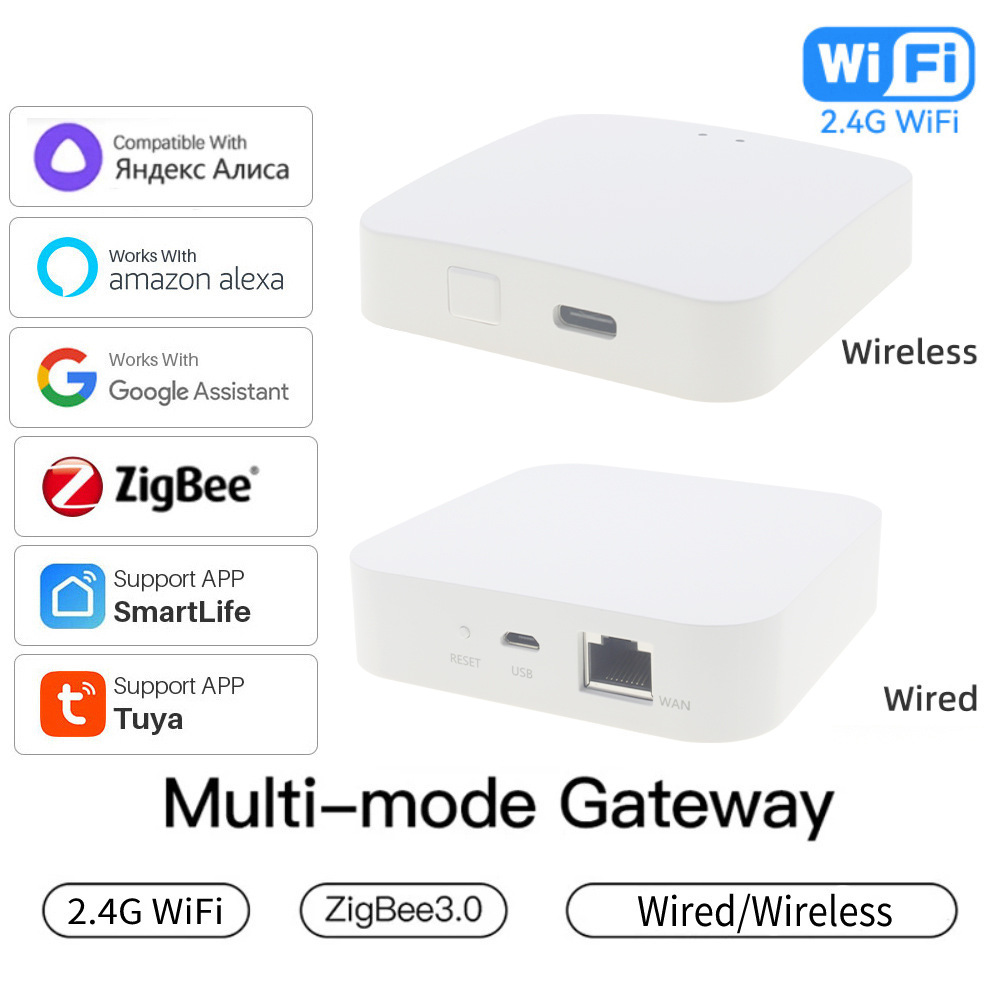 Zigbee Gateway Hub Tuya - Draadloze multi-mode Smart Gateway ZigBee Bluetooth