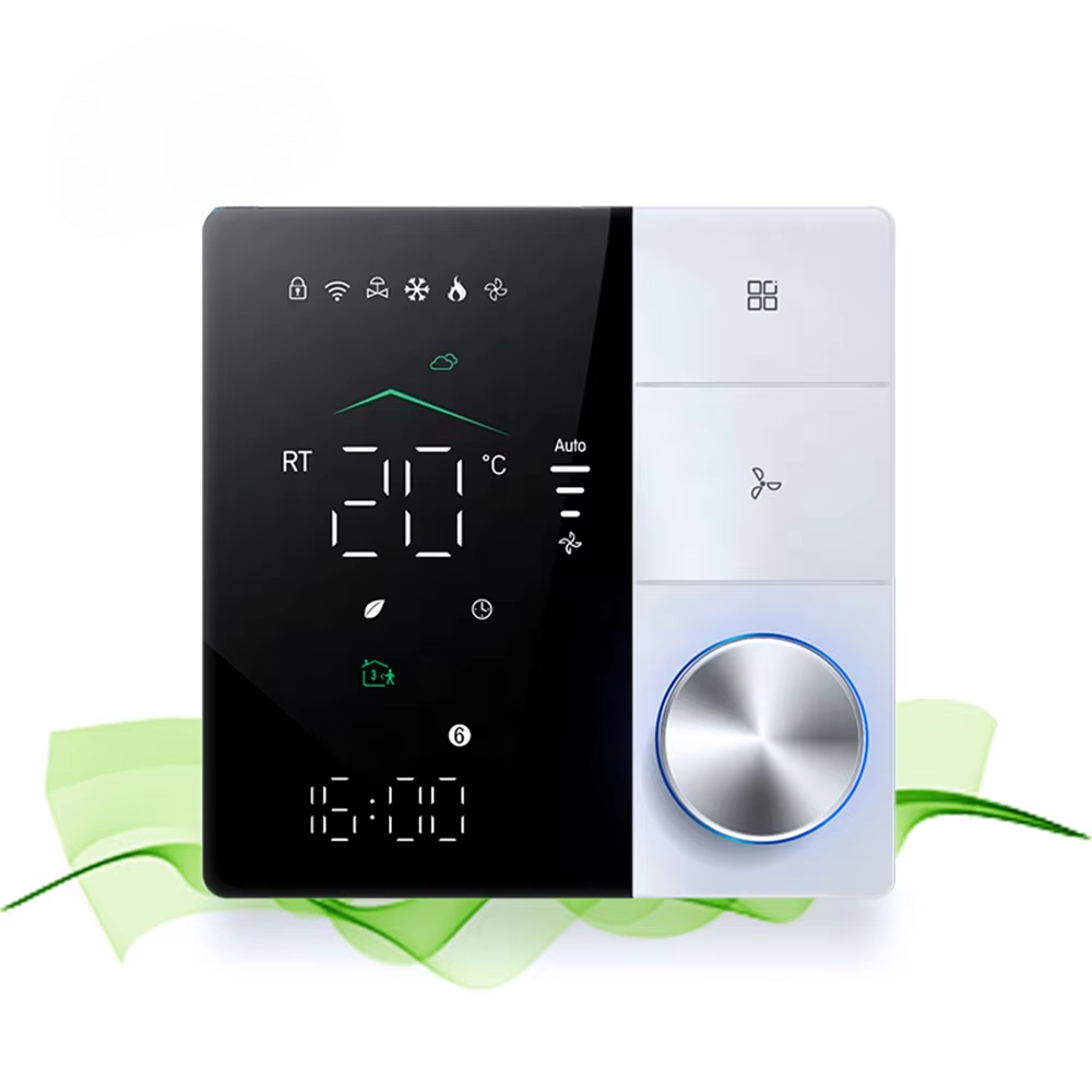 Smart Thermostat Heating Floor - Ventilatorconvector met frisse lucht en temperatuurregeling,
