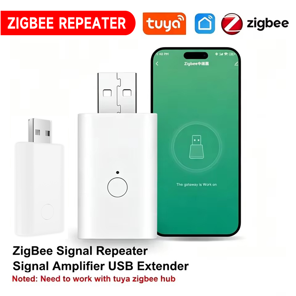 Zigbee Repeater Signal Extender - Tuya ZigBee Signaalversterker USB-versterker Extender Smart