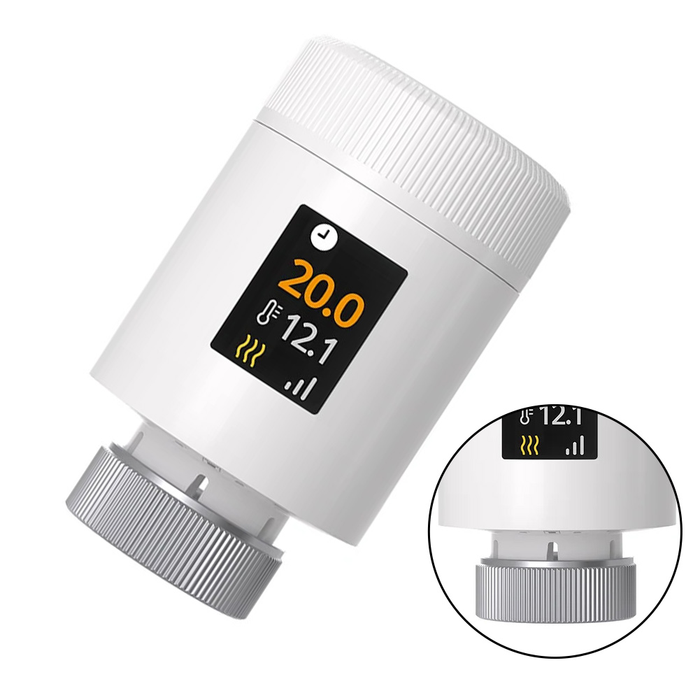 Zigbee Radiator Thermostat Valve - TRV-ZBT slimme thermostatische radiatorkraan voor Zigbee