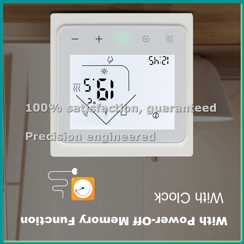 Smart Thermostat Heating Floor - 16A Tuya Smart WiFi Thermostaat Water