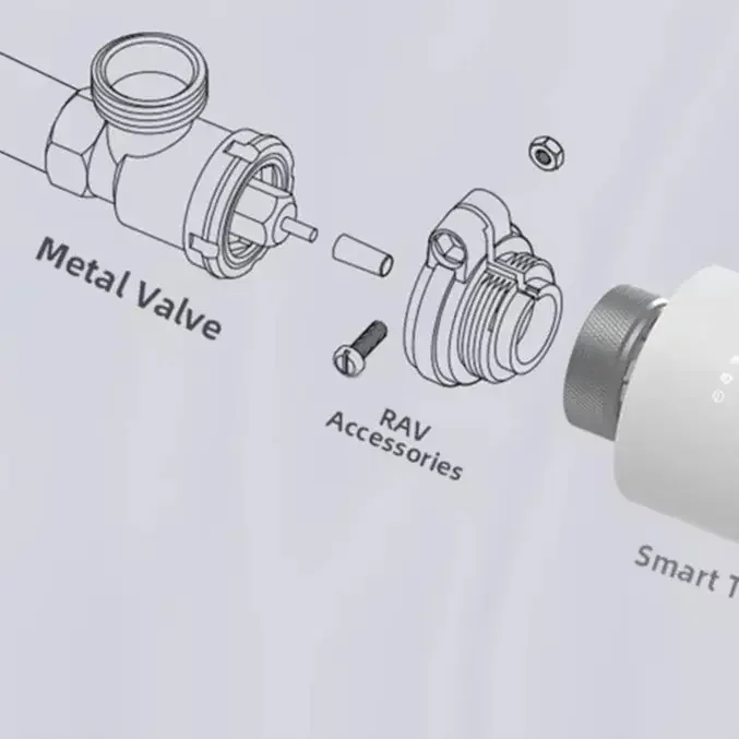 Trv Valve Adapter M30 - TRV-klepadapterconnector toepasbaar op M30 * 1,5