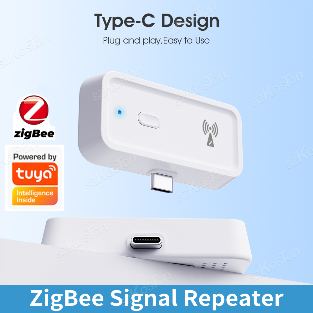 Zigbee Repeater Signal Extender - Tuya Zigbee Type-C/Usb Signaal Repeater Versterker