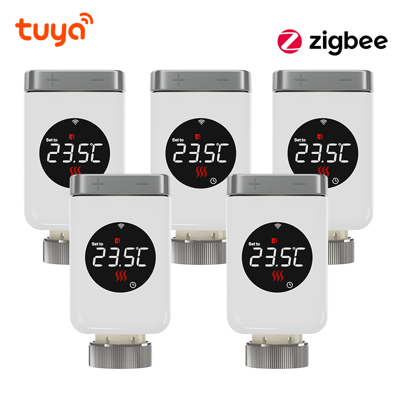 Smart Trv Thermostat Tuya - Tuya Smart ZigBee/Wifi Thermostaat Radiatorkraan Actuator