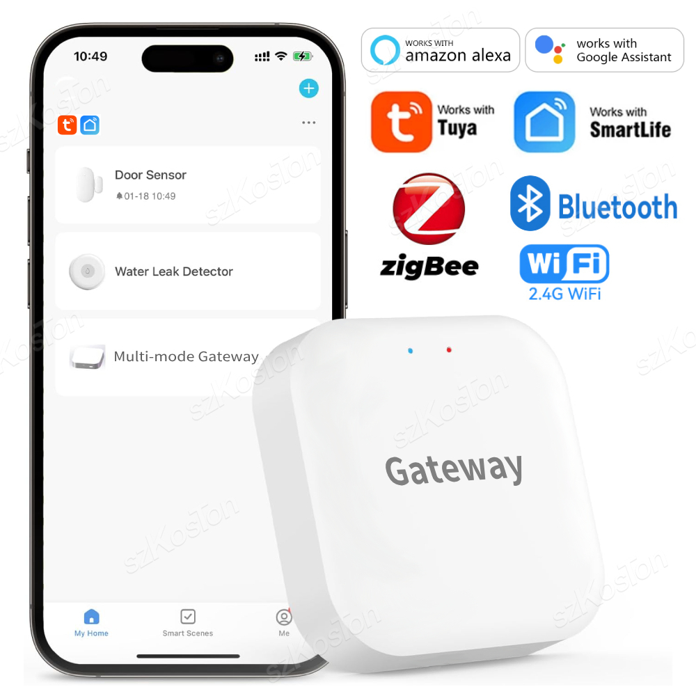 Zigbee Gateway Hub Tuya - Tuya Smart Life Multi-mode Gateway Smart