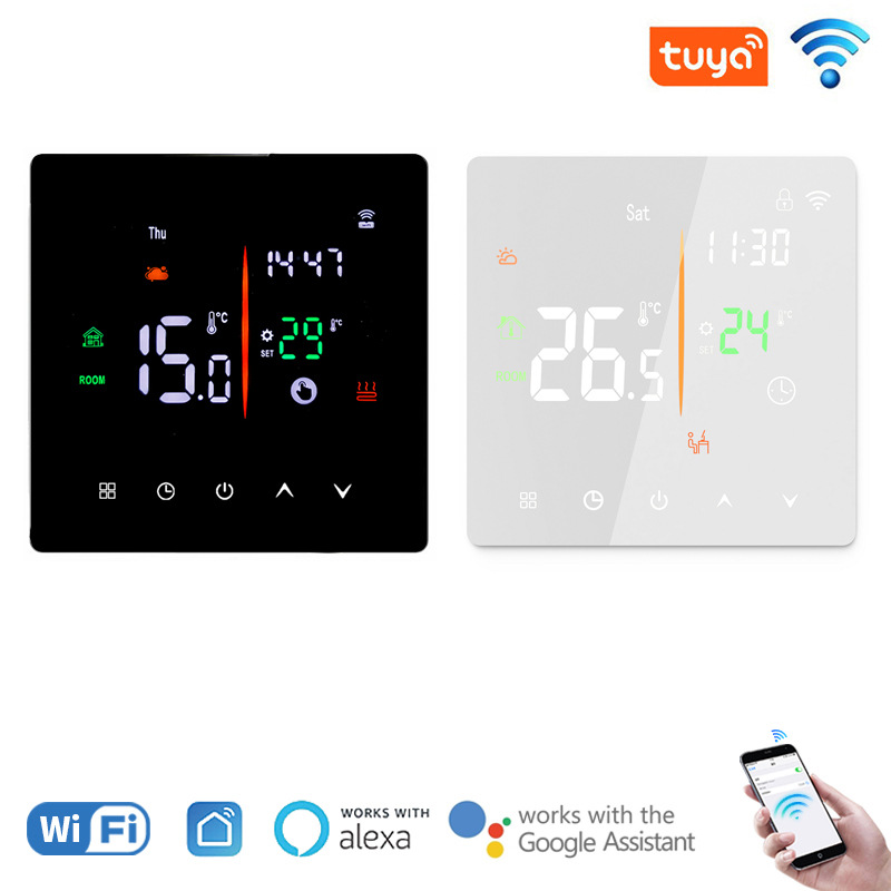 Smart Thermostat Heating Floor - Tuya Thermostaat WiFi Elektrische/Water/Gas Boiler Warme