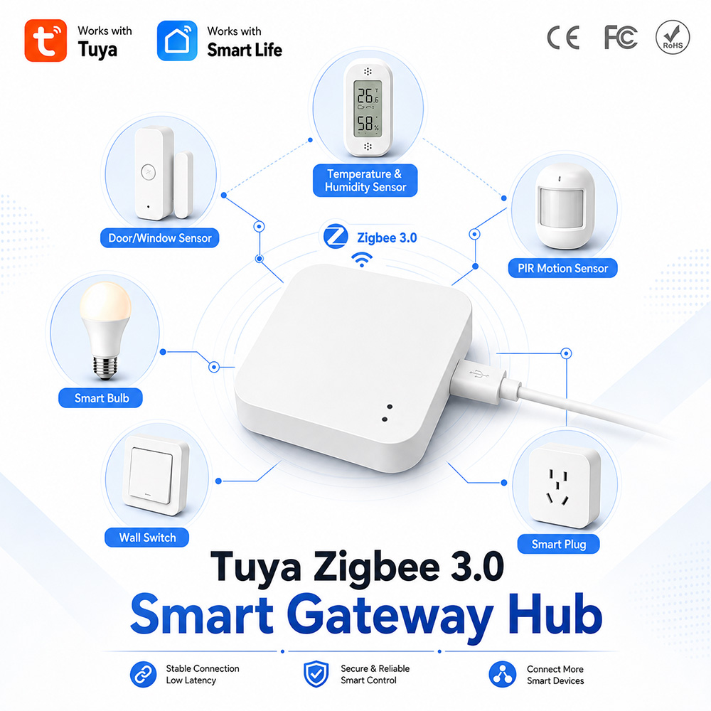 Zigbee Gateway Hub Tuya - Tuya Zigbee Gateway voor een slim