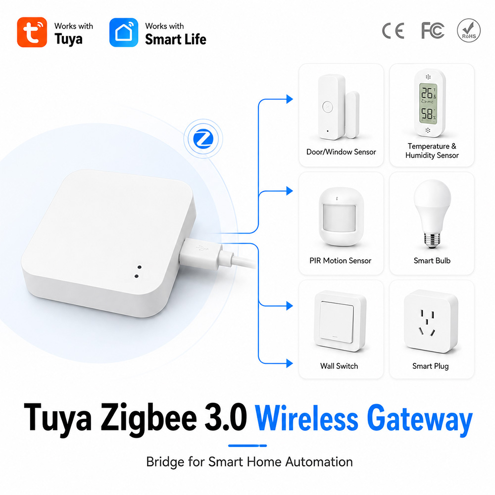 Zigbee Gateway Hub Tuya - Tuya Zigbee Gateway Smart Home Hub
