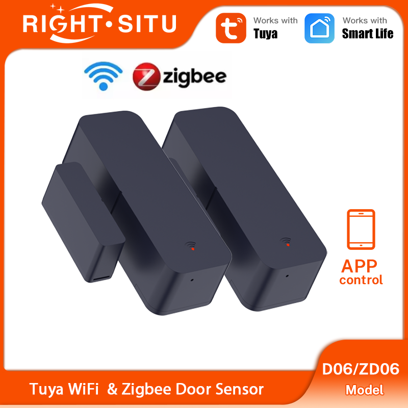 Zigbee Door Window Sensor - Tuya Zigbee 3.0 WiFi-deursensor Raamsensor Contractsensor