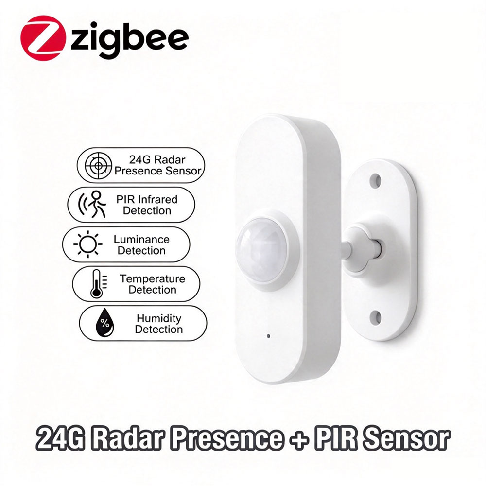 Zigbee Temperature Humidity Sensor - Zigbee 24G Radar Bewegingssensor voor menselijke