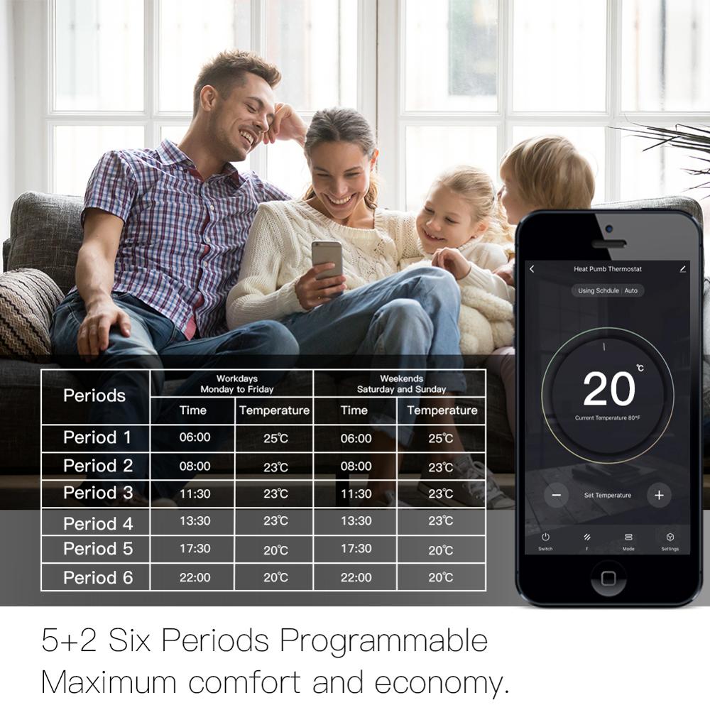 Slimme WiFi-thermostaat voor h - Smart Thermostat Heating Floor recensie en prijs