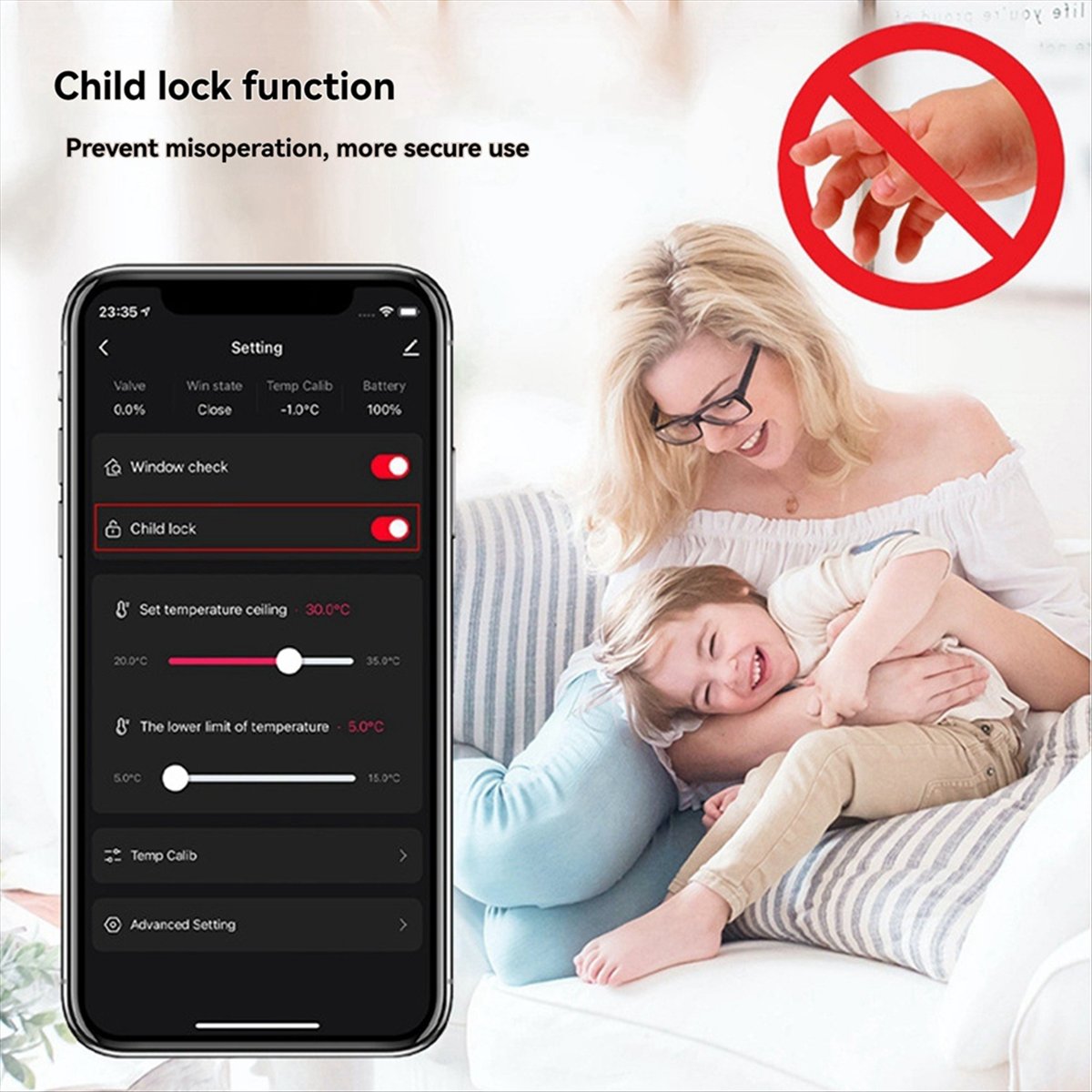 HAPPYDAY~ Tuya WiFi Slimme The - Smart Trv Thermostat Tuya recensie en prijs