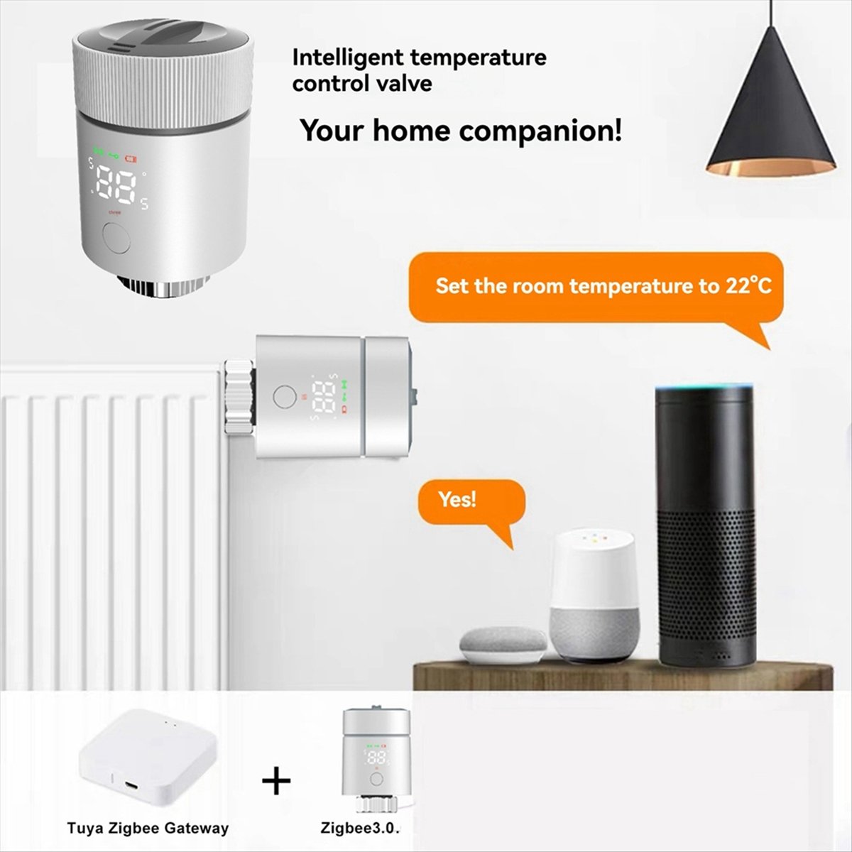 HAPPYDAY~ Tuya WiFi Slimme The - Smart Trv Thermostat Tuya recensie en prijs