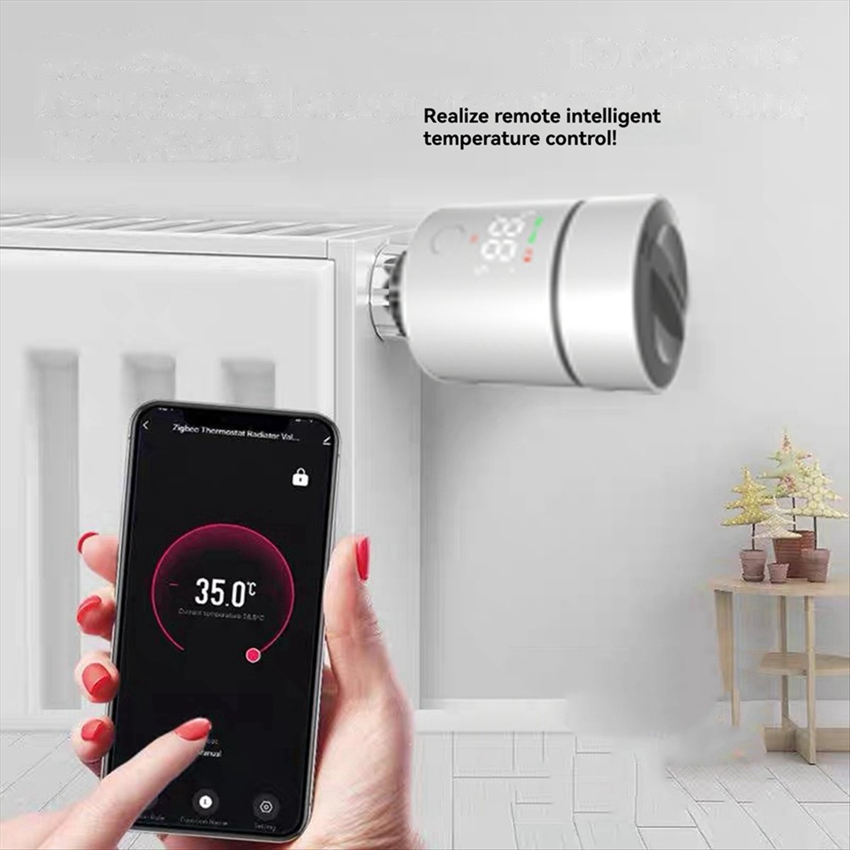 HAPPYDAY~ Tuya WiFi Slimme The - Smart Trv Thermostat Tuya recensie en prijs