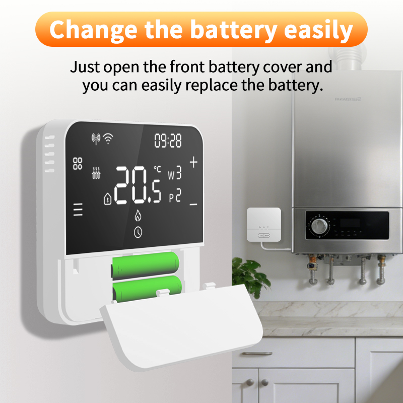 Opentherm draadloze thermostaa - Smart Thermostat Boiler Opentherm recensie en prijs