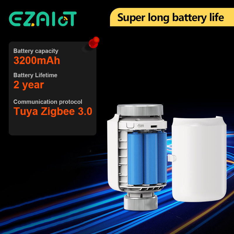 EZAIOT Tuya ZigBee Thermostaat - Smart Trv Thermostat Tuya recensie en prijs