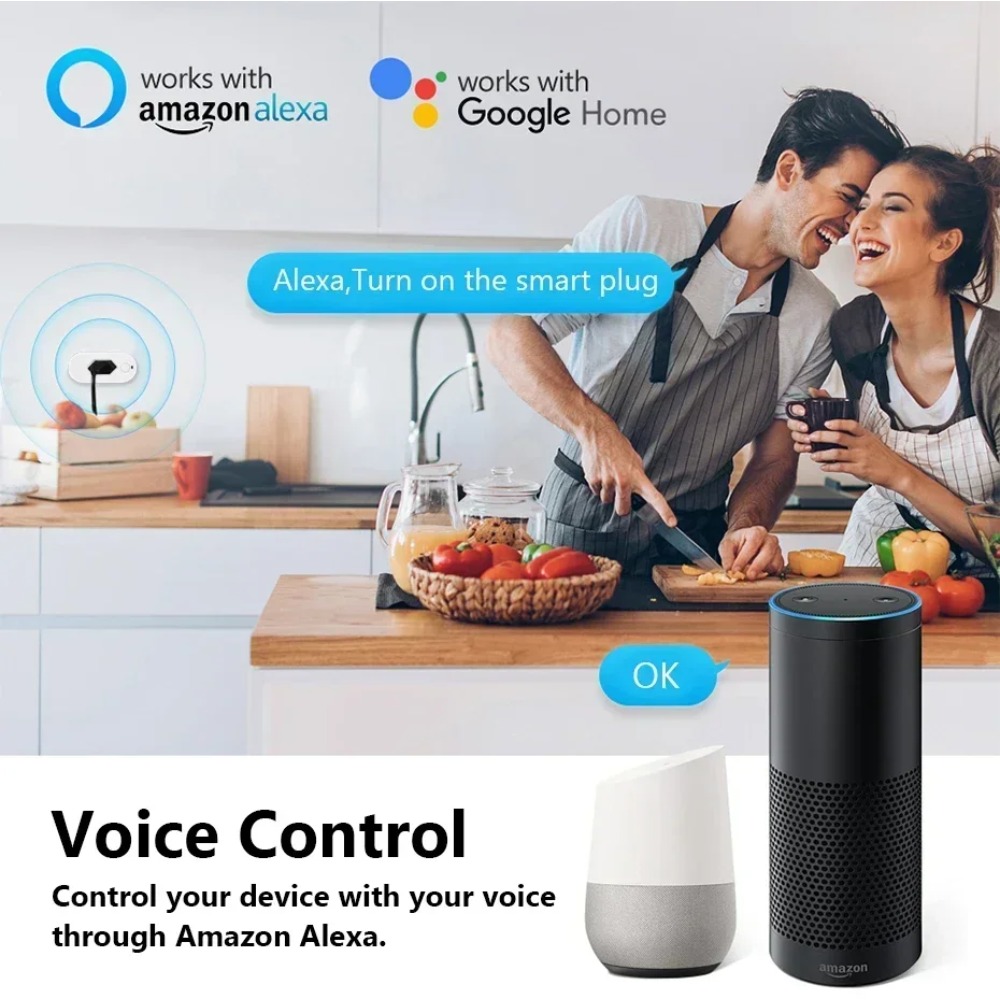UNKAS werkt met Tuya 20A Brazi - Zigbee Smart Plug Energy Monitor recensie en prijs