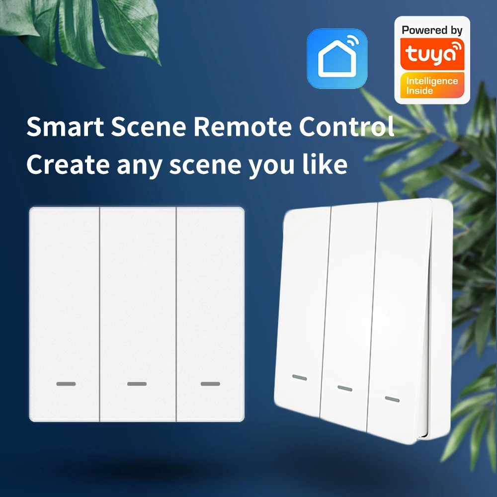 Ihseno Tuya Zigbee Smart Scene - Zigbee Smart Button Scene Switch recensie en prijs