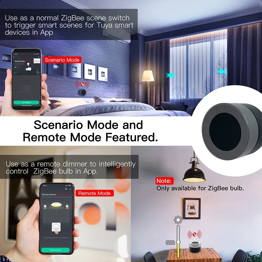 MOES Tuya ZigBee Smart Knob Sw - Zigbee Smart Button Scene Switch recensie en prijs