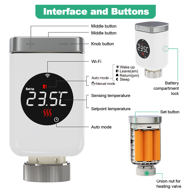Smart Tuya Wifi Thermostatisch - Smart Trv Thermostat Tuya recensie en prijs