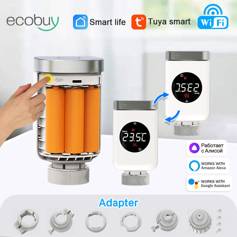 Smart Tuya Wifi Thermostatisch - Smart Trv Thermostat Tuya recensie en prijs