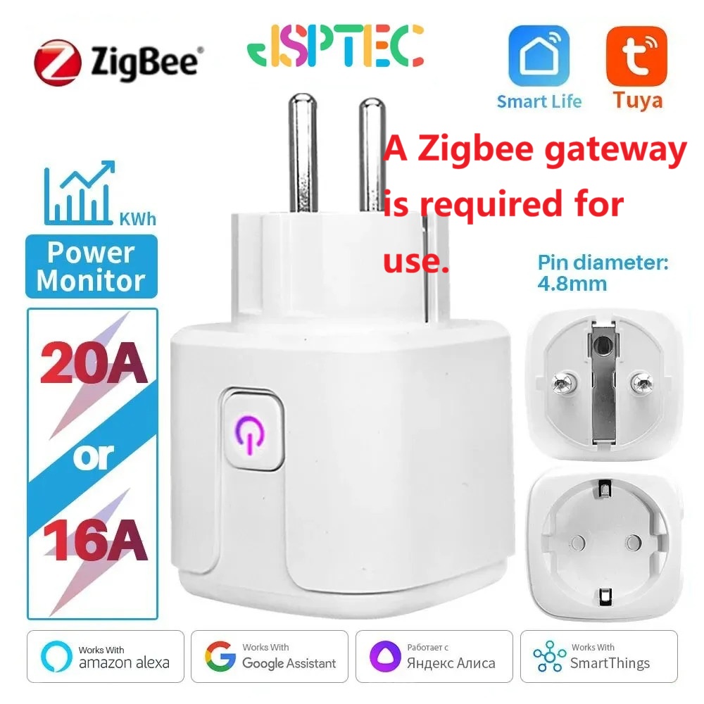 Tuya Smart Plug Zigbee EU 16A/ - Zigbee Smart Plug Energy Monitor recensie en prijs