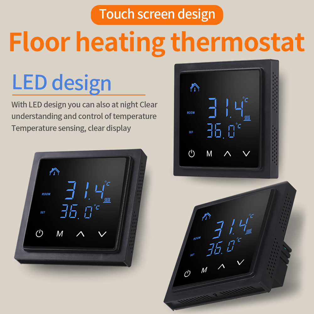 16a Vloerverwarming Temperatuu - Smart Thermostat Heating Floor recensie en prijs