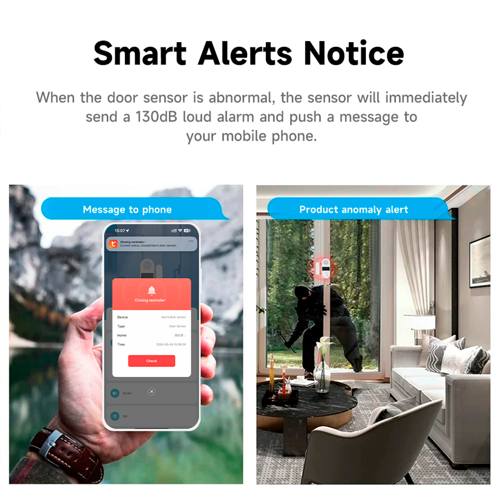 Tuya Zigbee draadloze deur-raa - Zigbee Door Window Sensor recensie en prijs