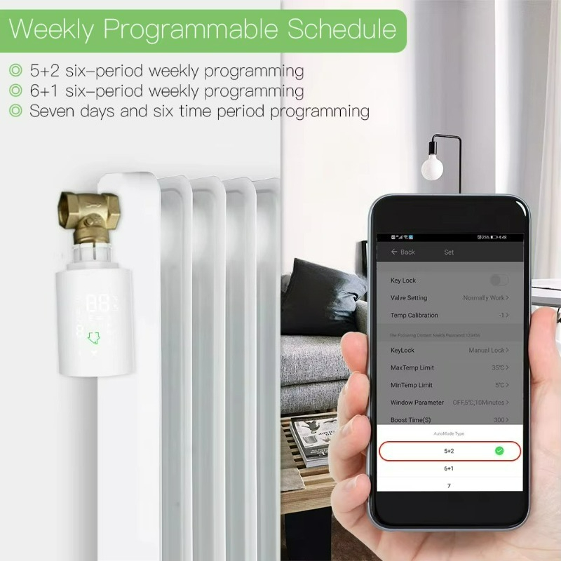 TRV Thermostatische Radiatorkr - Smart Trv Thermostat Tuya recensie en prijs