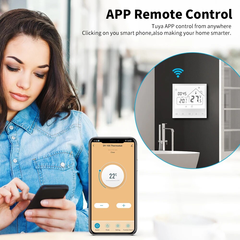 Tuya Smart WiFi Thermostaat Wa - Smart Thermostat Heating Floor recensie en prijs