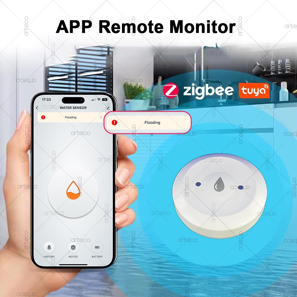 Tuya Smart Zigbee Watersensor  - Zigbee Gateway Hub Tuya recensie en prijs