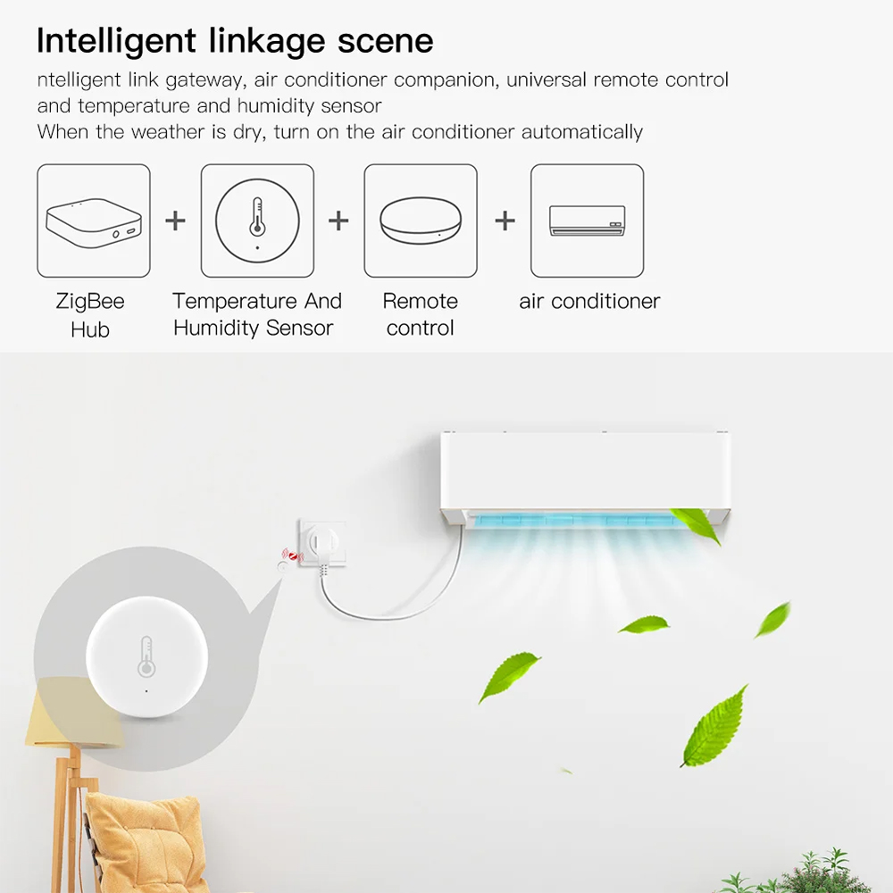 Tuya Smart Zigbee temperatuur- - Zigbee Temperature Humidity Sensor recensie en prijs