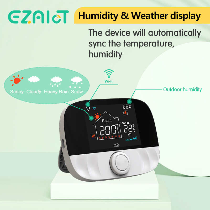 RF433 Draadloze Thermostaat Wi - Smart Thermostat Heating Floor recensie en prijs