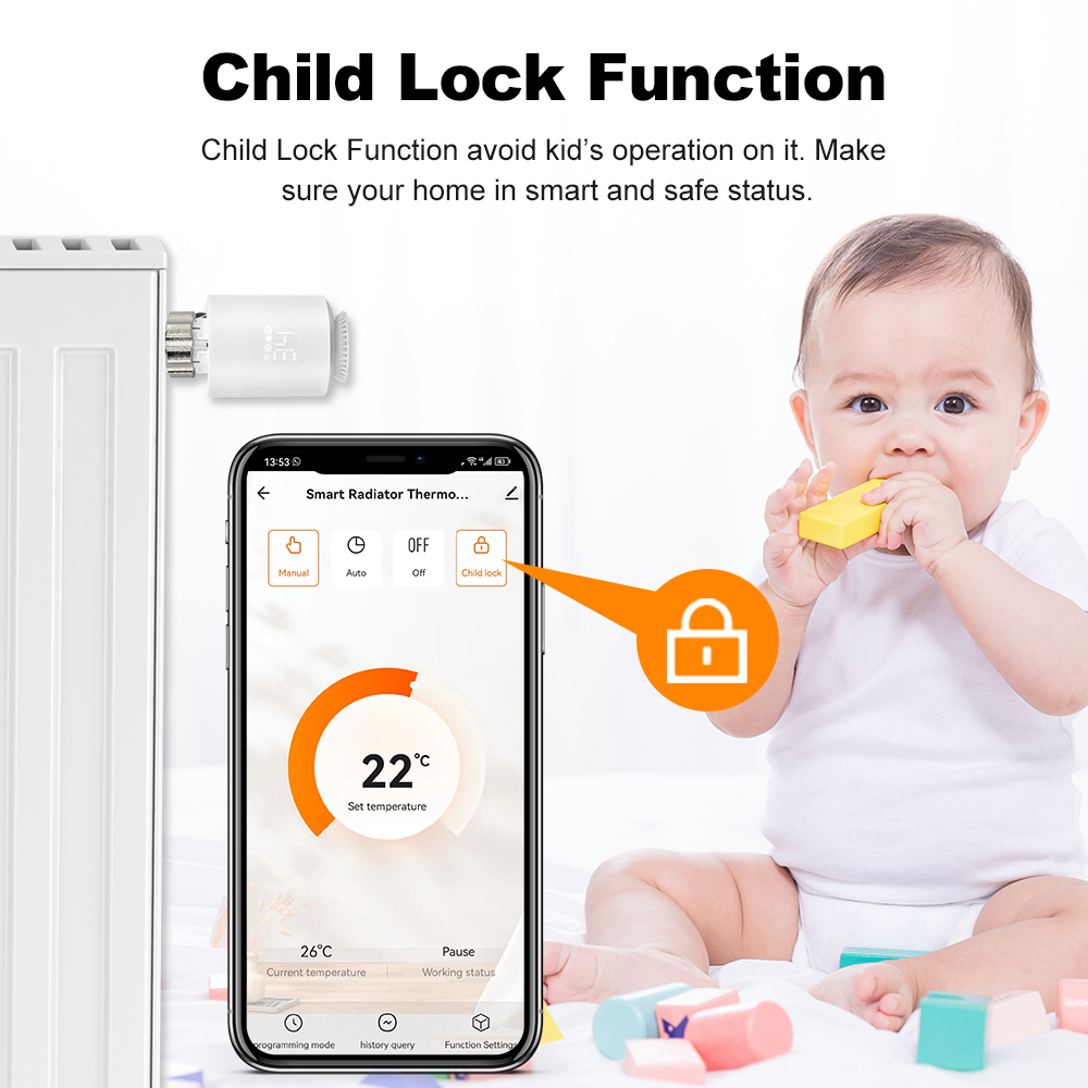 Smart ZigBee.30 TRV Thermostaa - Zigbee Radiator Thermostat Valve recensie en prijs