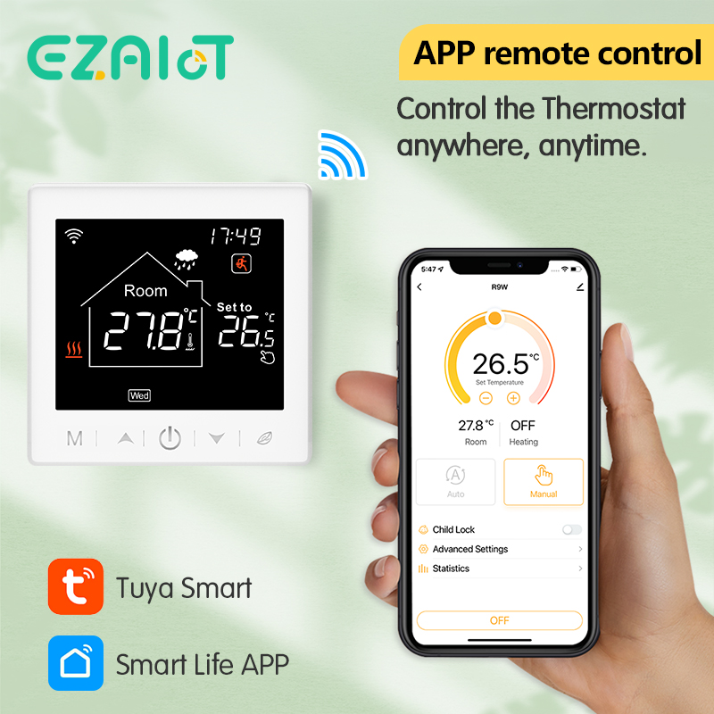 Vloerverwarming Thermostaat Tu - Smart Thermostat Heating Floor recensie en prijs