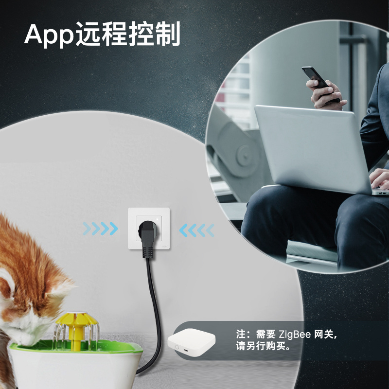 MOES Tuya Zigbee Smart Plug –  - Zigbee Smart Plug Energy Monitor recensie en prijs