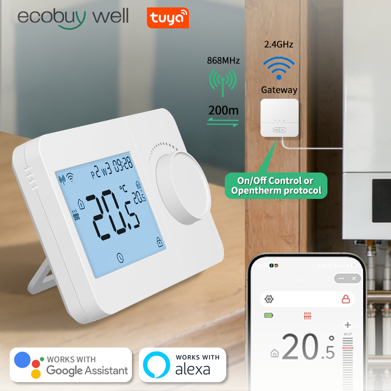 Opentherm Smart home Wifi Ther - Smart Thermostat Boiler Opentherm recensie en prijs