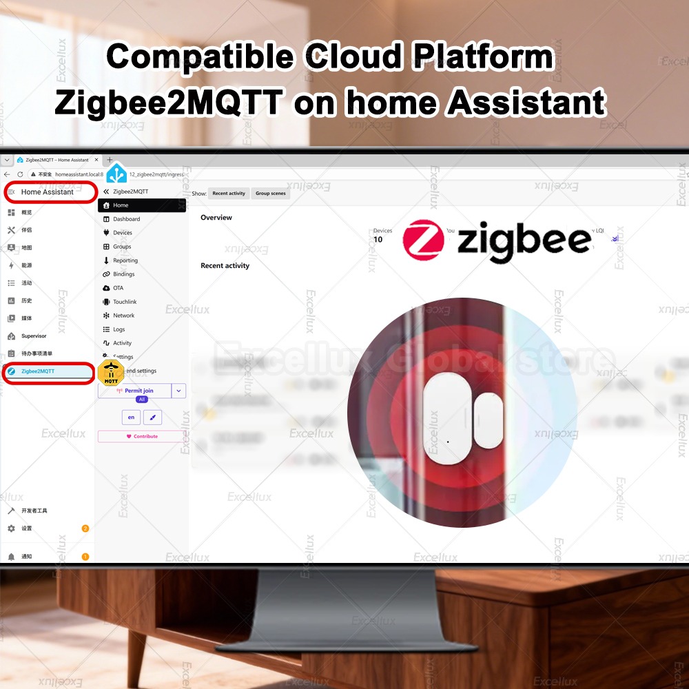 Tuya Zigbee Deursensor Raamcon - Zigbee Door Window Sensor recensie en prijs