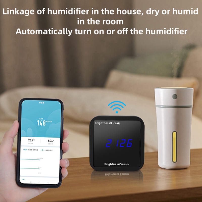 Tuya ZigBee Lichtsensor Helder - Zigbee Temperature Humidity Sensor recensie en prijs