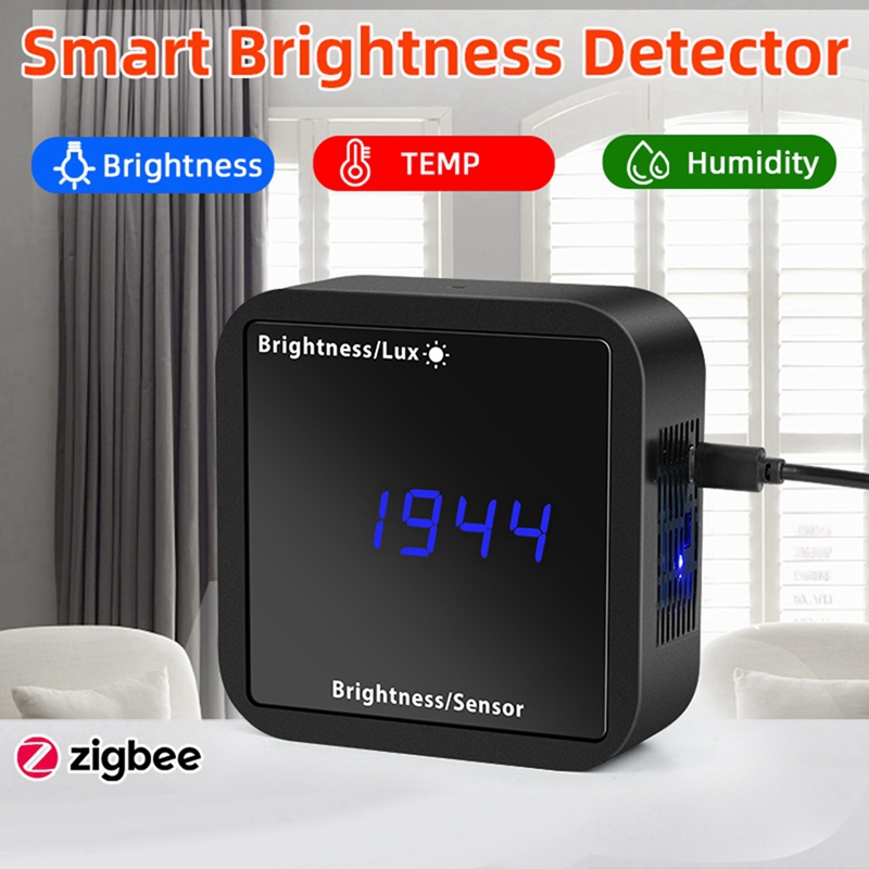 Tuya ZigBee Lichtsensor Helder - Zigbee Temperature Humidity Sensor recensie en prijs