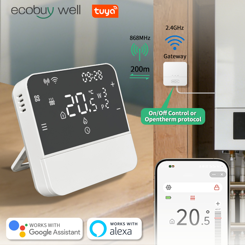 Tuya Smart Opentherm Thermosta - Smart Thermostat Boiler Opentherm recensie en prijs