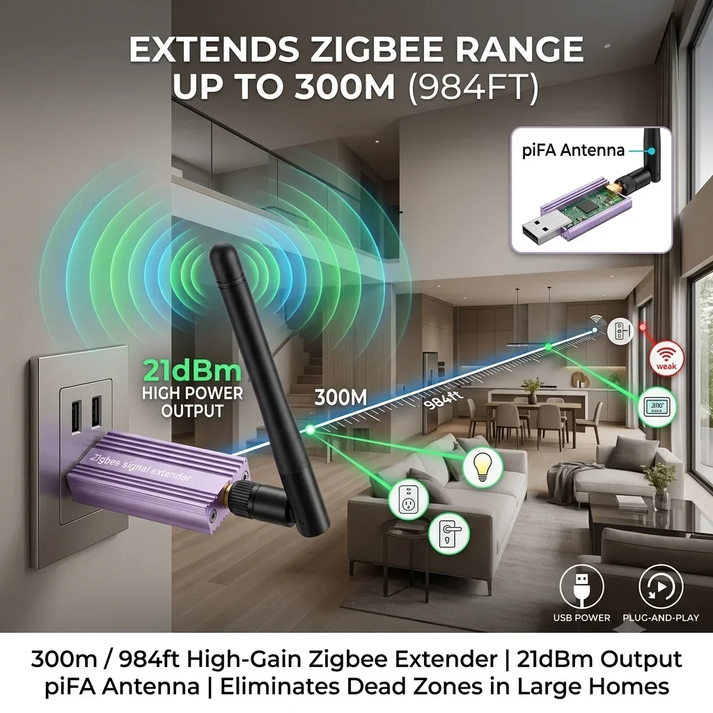 Haozee Zigbee Signaalversterke - Zigbee Repeater Signal Extender recensie en prijs