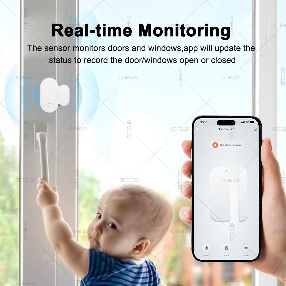 Tuya Zigbee Deur Raam Sensor A - Zigbee Door Window Sensor recensie en prijs