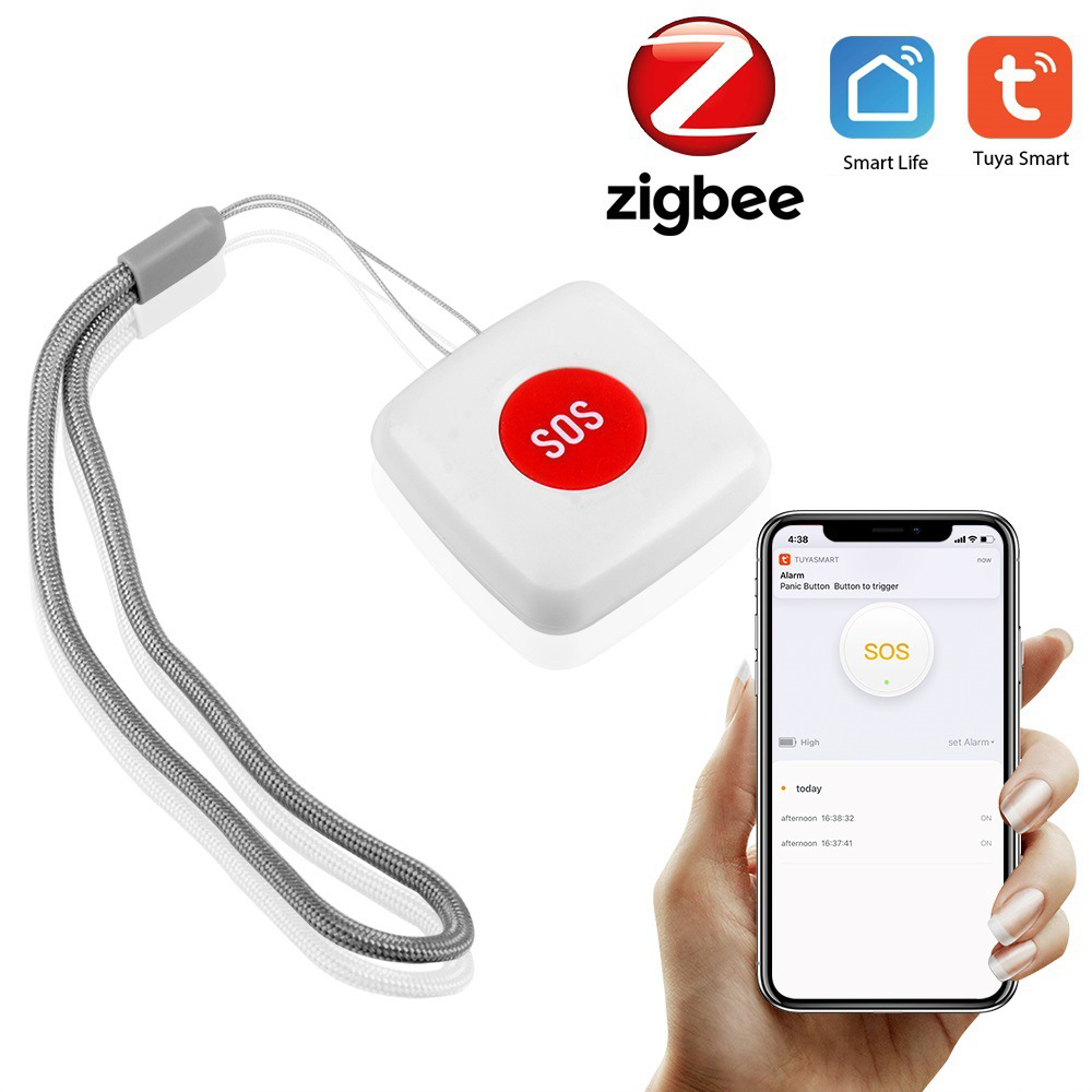 SOS-noodknop ZigBee Draadloos  - Zigbee Smart Button Scene Switch recensie en prijs