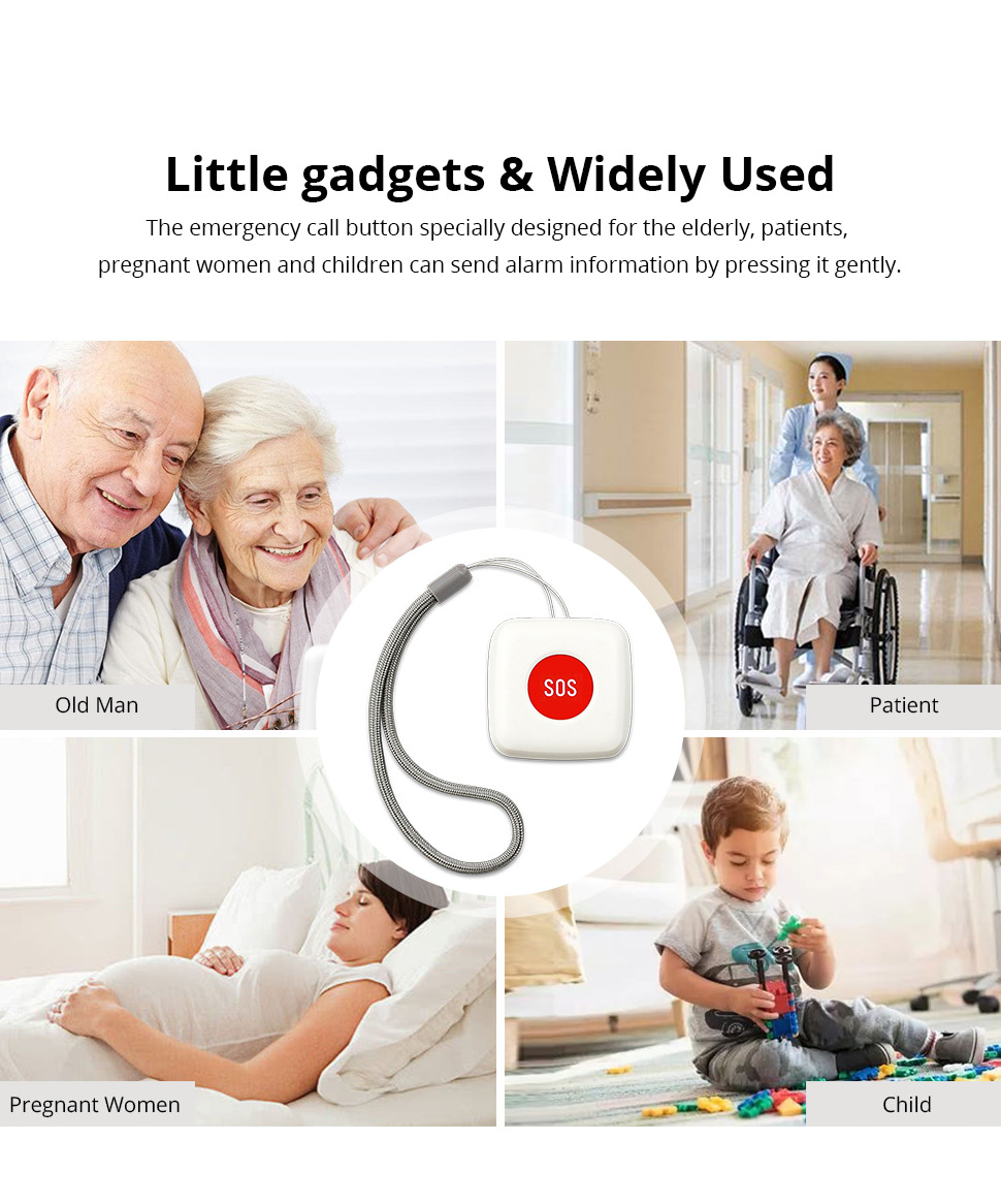 SOS-noodknop ZigBee Draadloos  - Zigbee Smart Button Scene Switch recensie en prijs