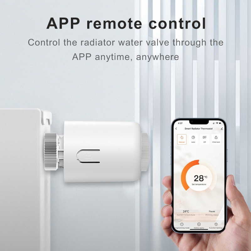 Tuya Zigbee APP Afstandsbedien - Zigbee Radiator Thermostat Valve recensie en prijs