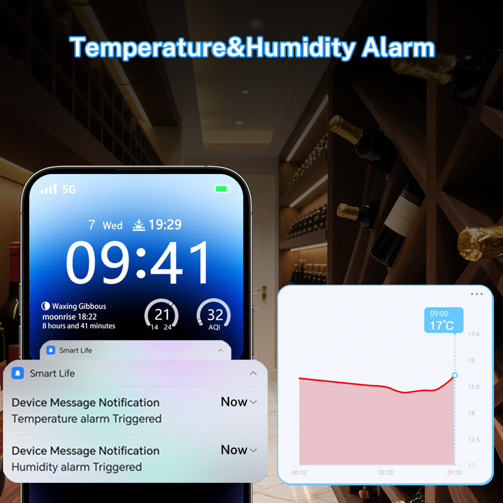 Tuya Zigbee temperatuur-vochti - Zigbee Temperature Humidity Sensor recensie en prijs