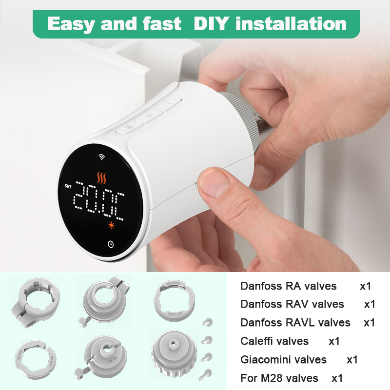 Tuya Smart Zigbee Thermostatis - Smart Trv Thermostat Tuya recensie en prijs