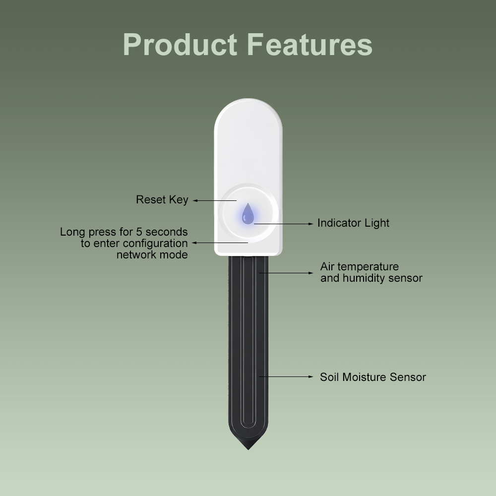 ZigBee Bodemvochttester Vochti - Zigbee Temperature Humidity Sensor recensie en prijs